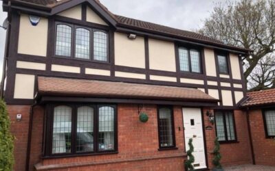 How to change the look of a Tudor style house