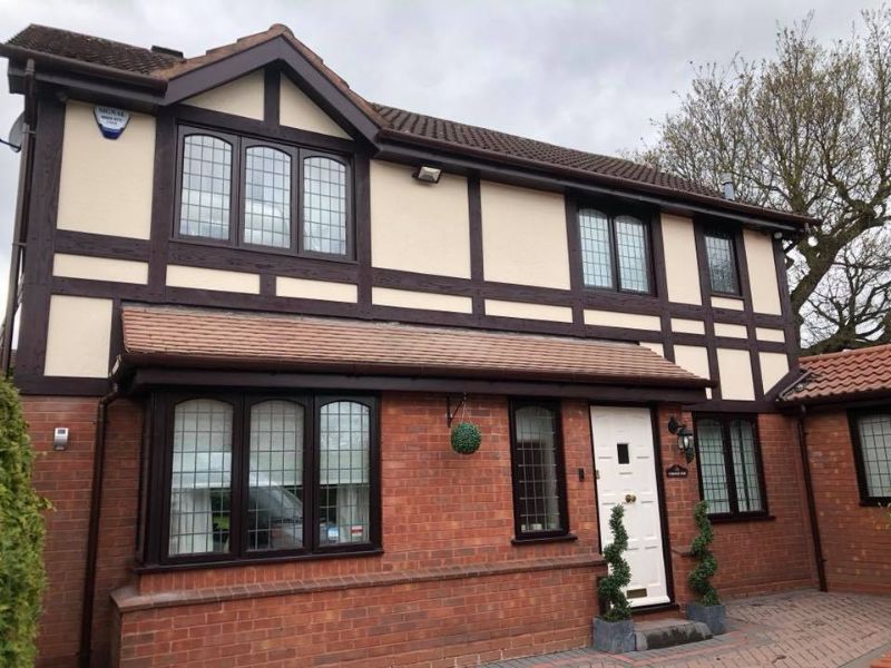 How to change the look of a Tudor style house